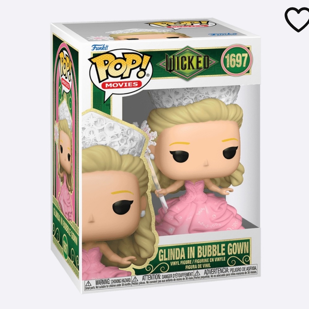 Funko Wicked Glinda in Bubble Gown Collectable Vinyl Figure
